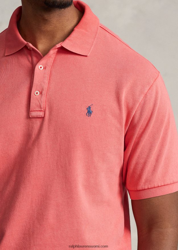 Ralph Lauren miehet spa frotee poolopaita 0Z24ZR1471 punainen riutta