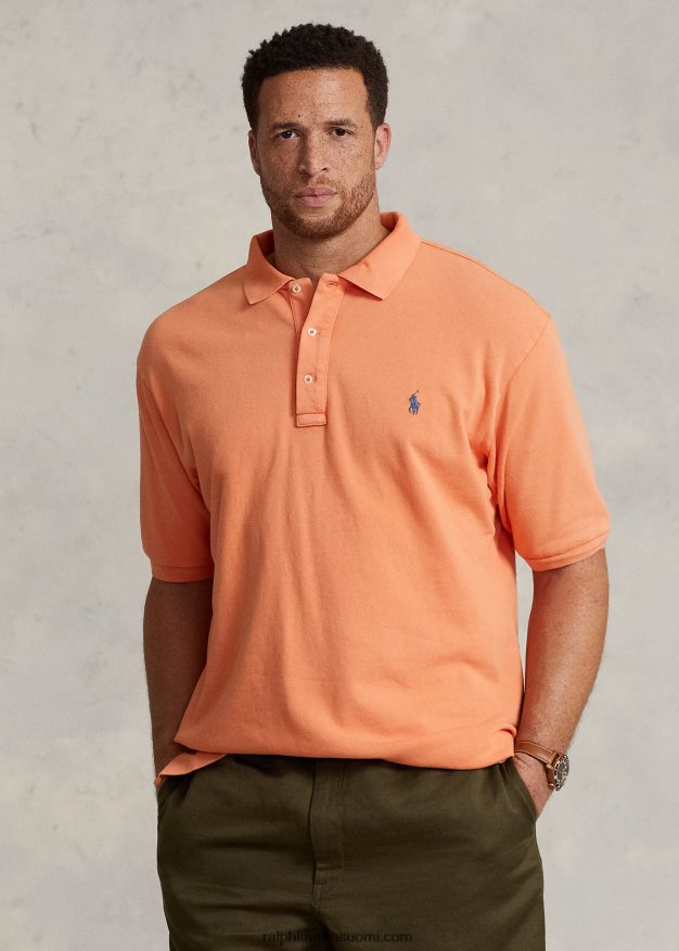 Ralph Lauren miehet spa frotee poolopaita 0Z24ZR1472 optinen oranssi