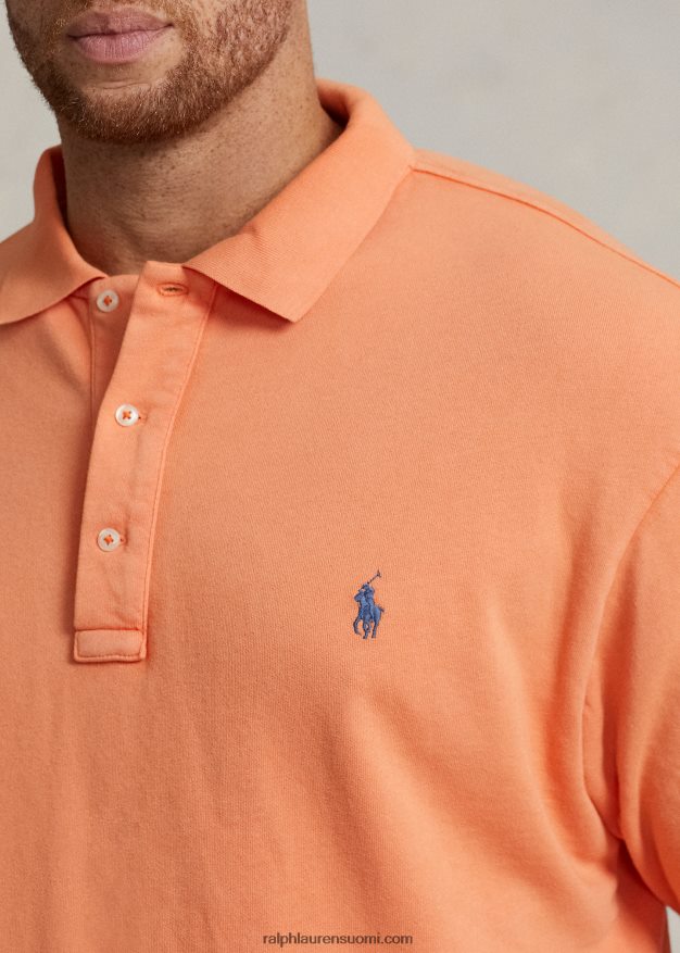 Ralph Lauren miehet spa frotee poolopaita 0Z24ZR1472 optinen oranssi