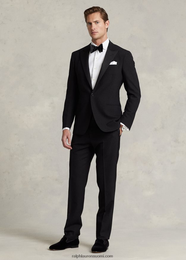 Ralph Lauren miehet poolo villa barathea peak smokki 0Z24ZR1204 musta