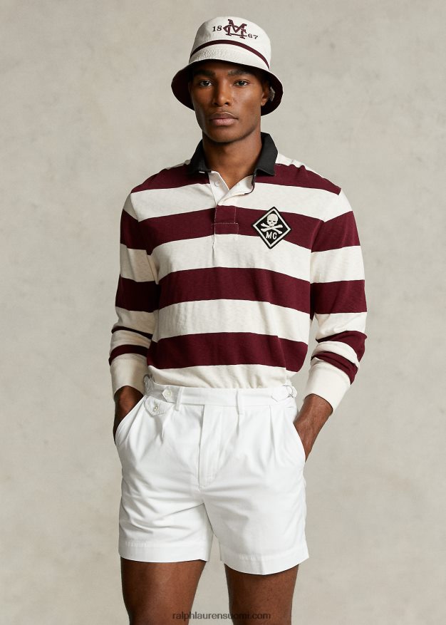 Ralph Lauren miehet morehouse-kokoelman rugbypaita 0Z24ZR1314