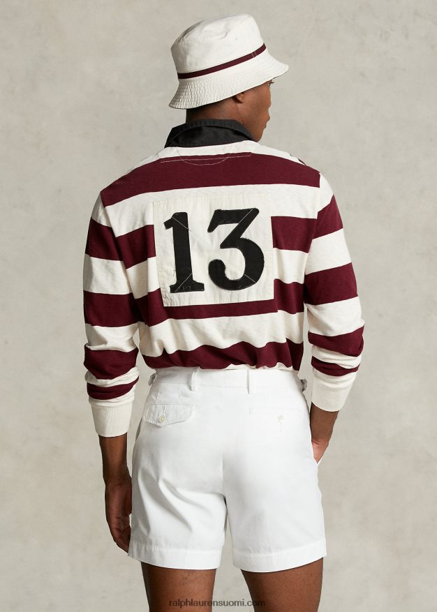 Ralph Lauren miehet morehouse-kokoelman rugbypaita 0Z24ZR1314