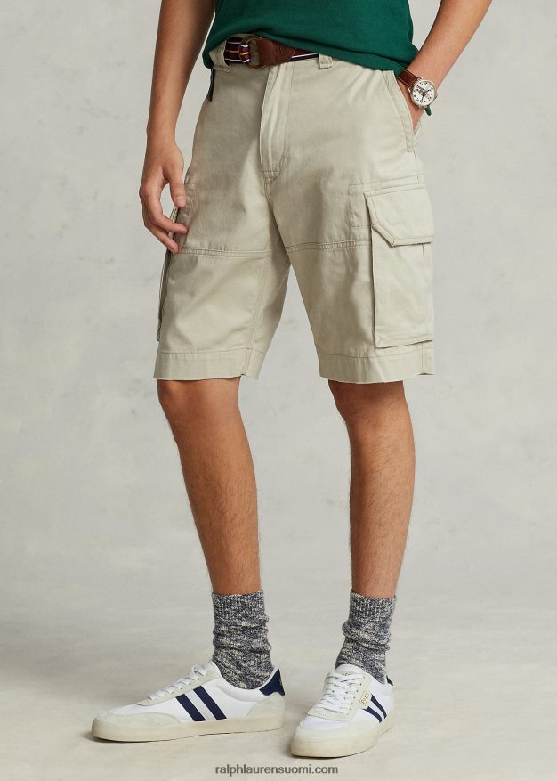 Ralph Lauren miehet 10,5 tuuman classic fit twill cargo short 0Z24ZR252 kivi