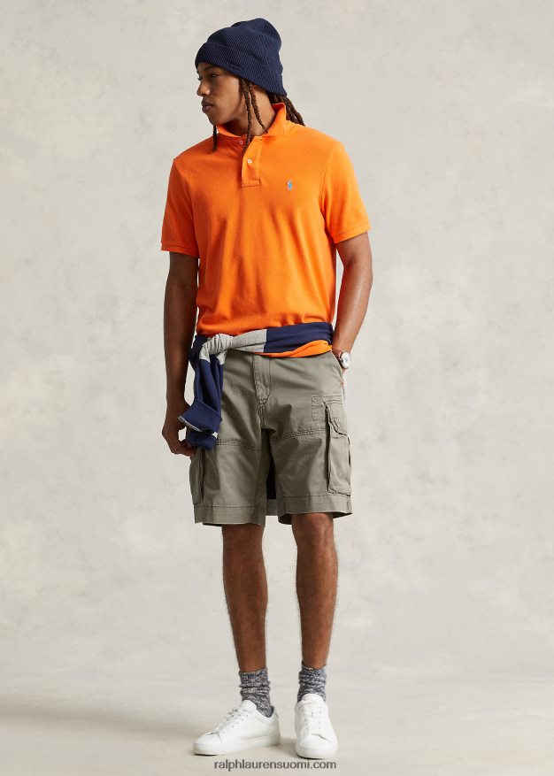 Ralph Lauren miehet 10,5 tuuman classic fit twill cargo short 0Z24ZR254 vuoren vihreä