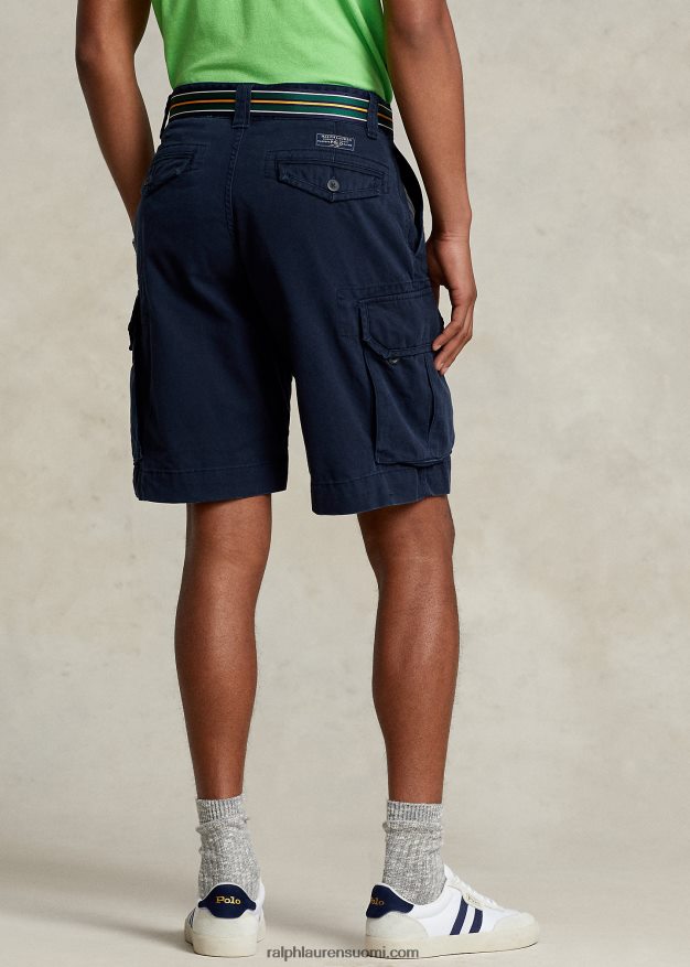 Ralph Lauren miehet 10,5 tuuman classic fit twill cargo short 0Z24ZR255 lentäjän laivasto