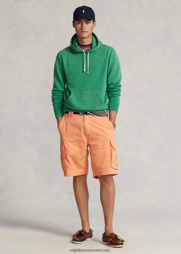 Ralph Lauren miehet 10,5 tuuman rennosti istuva twill-shortsi 0Z24ZR320 reilu oranssi