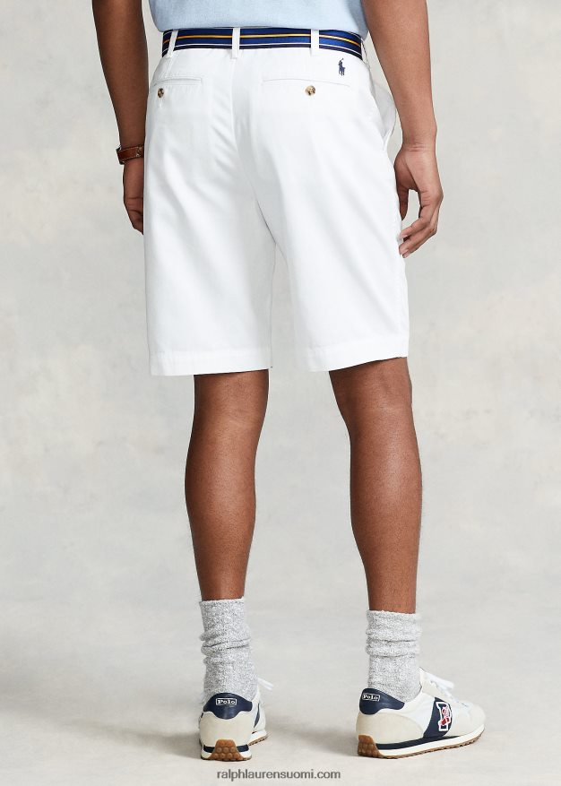 Ralph Lauren miehet 10 tuuman rento chino-shortsi 0Z24ZR287 valkoinen