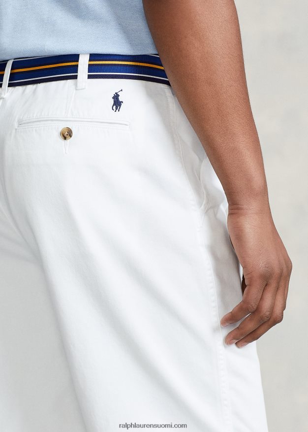Ralph Lauren miehet 10 tuuman rento chino-shortsi 0Z24ZR287 valkoinen