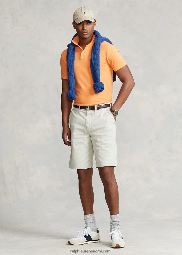 Ralph Lauren miehet 10 tuuman rento chino-shortsi 0Z24ZR288 klassinen kivi