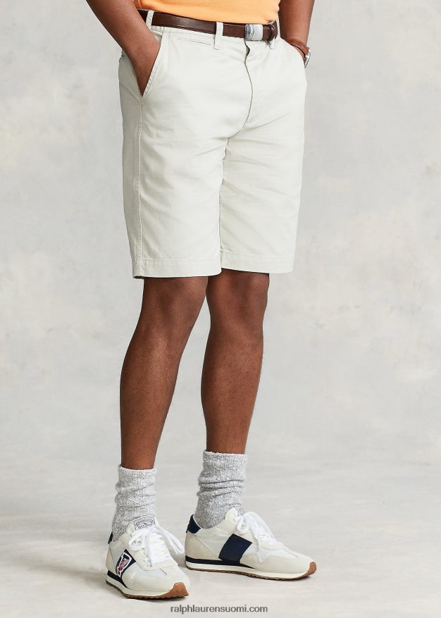 Ralph Lauren miehet 10 tuuman rento chino-shortsi 0Z24ZR288 klassinen kivi