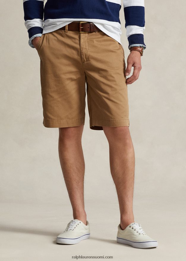 Ralph Lauren miehet 10 tuuman rento chino-shortsi 0Z24ZR290 sandsurf