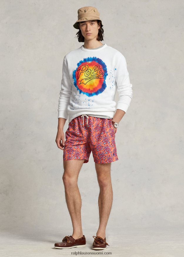 Ralph Lauren miehet 5,75 tuuman klassinen Traveler-uimahousu 0Z24ZR1018 multi