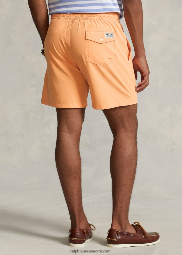 Ralph Lauren miehet 5,75 tuuman klassinen Traveler-uimahousu 0Z24ZR298 reilu oranssi