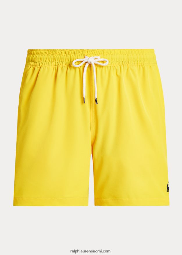 Ralph Lauren miehet 5,75 tuuman klassinen Traveler-uimahousu 0Z24ZR299 turvakeltainen