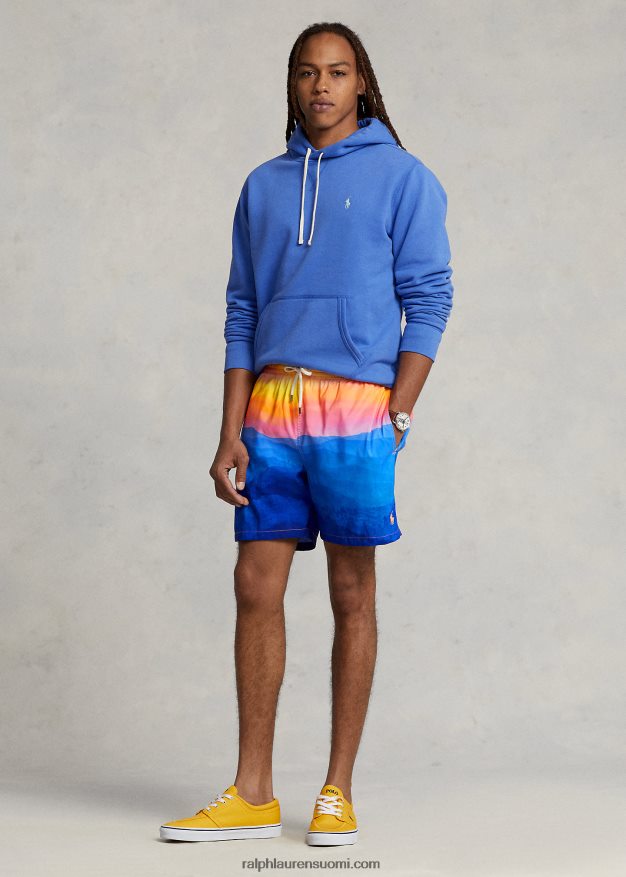 Ralph Lauren miehet 5,75 tuuman klassinen Traveler-uimahousu 0Z24ZR766 ridgecrest valokuvatulostus