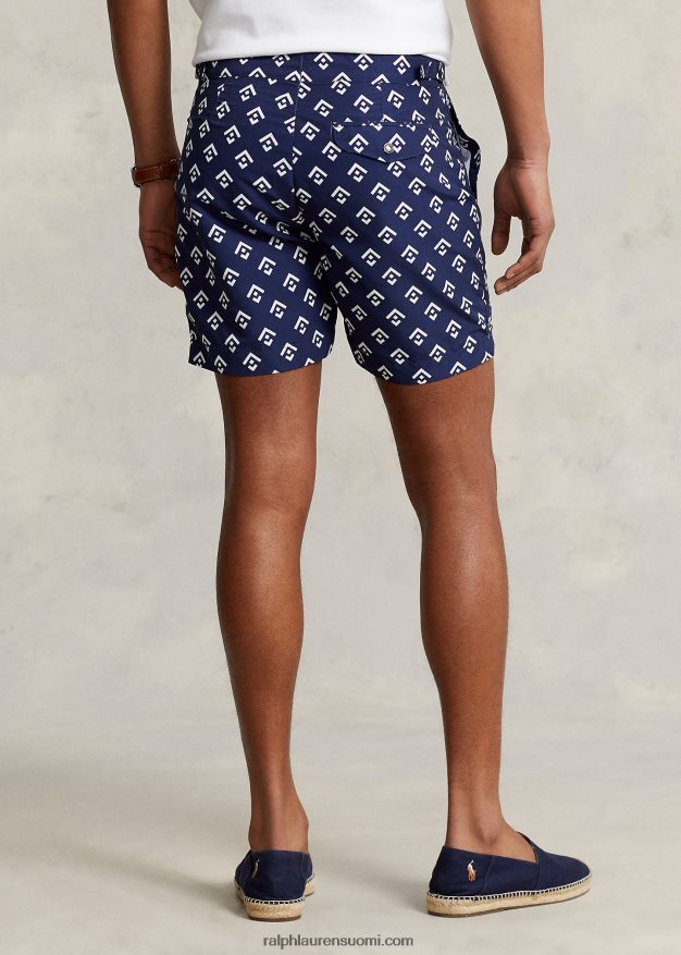 Ralph Lauren miehet 5,75 tuuman monacon uimahousu 0Z24ZR8631 lexington deco