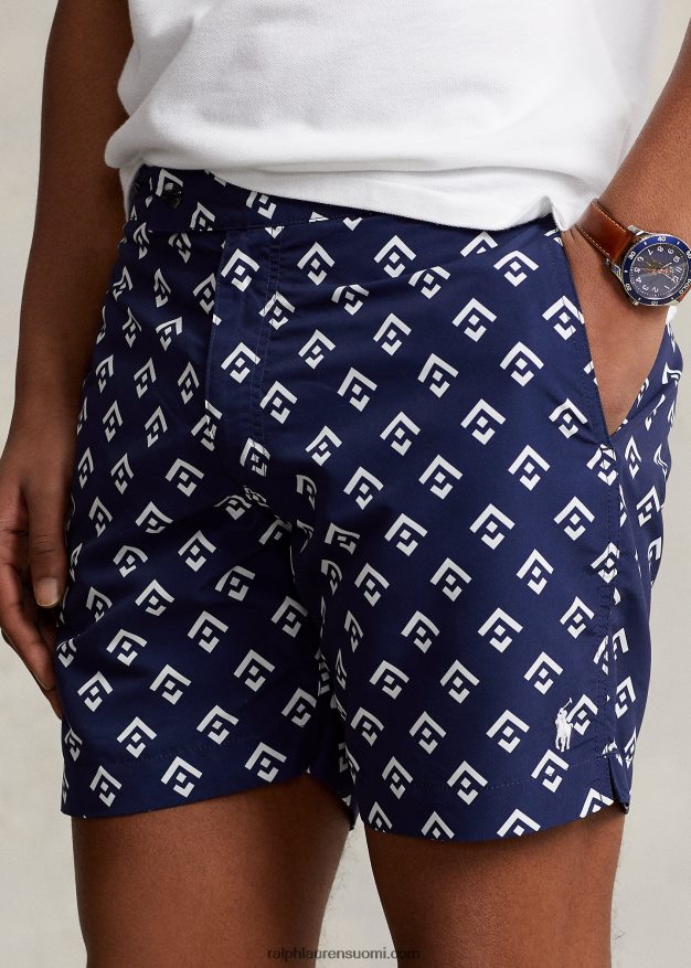 Ralph Lauren miehet 5,75 tuuman monacon uimahousu 0Z24ZR8631 lexington deco