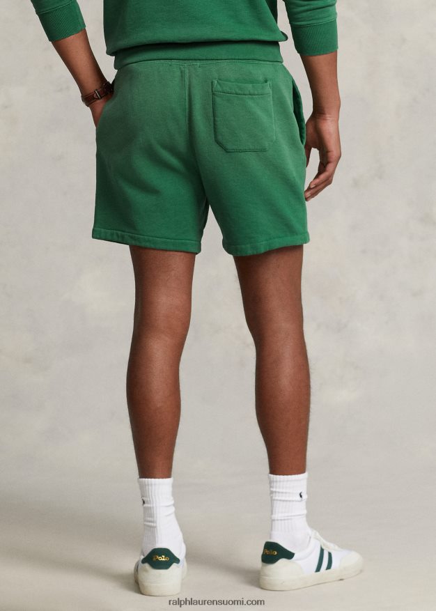 Ralph Lauren miehet 6,5 tuuman logofleece lyhyt 0Z24ZR1115 veranon vihreä
