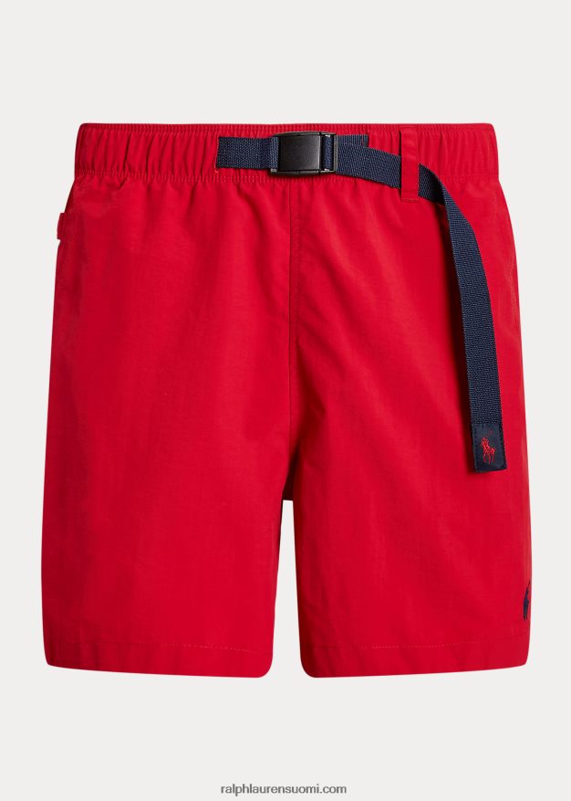 Ralph Lauren miehet 6 tuuman klassisen istuvuuden vedenpitävä shortsi 0Z24ZR8439 Rl 2000 punainen
