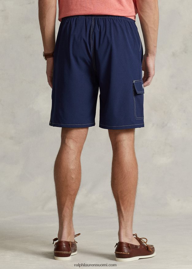 Ralph Lauren miehet 8,5 tuuman kailua classic fit uimahousu 0Z24ZR385 newportin laivasto