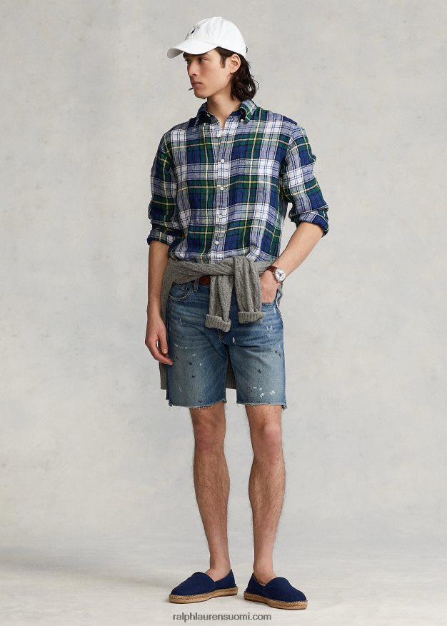 Ralph Lauren miehet 8,5 tuuman klassinen farkkushortsi 0Z24ZR437 havemeyer