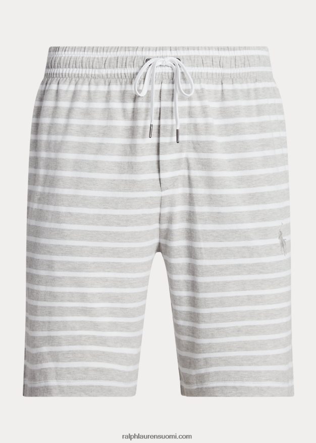 Ralph Lauren miehet 8 tuuman raidallinen trikoo lyhyt 0Z24ZR1194 kevät kanerva/valkoinen