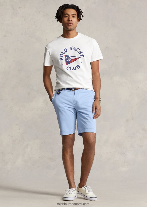 Ralph Lauren miehet 9 tuuman joustava klassinen chino-shortsi 0Z24ZR497 kiinteistön sininen