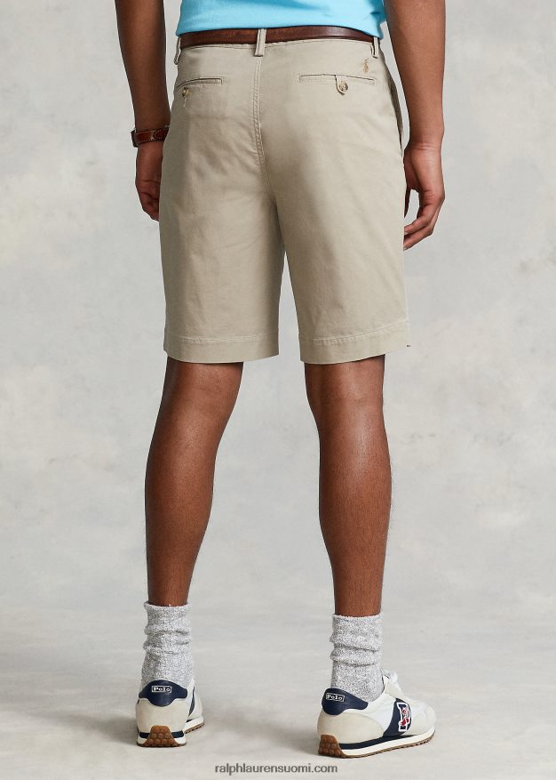 Ralph Lauren miehet 9 tuuman joustava klassinen chino-shortsi 0Z24ZR8533 khaki rusketus