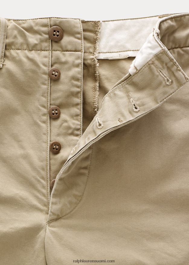 Ralph Lauren miehet chino lyhyt 0Z24ZR8685 uusi sotilaallinen khaki