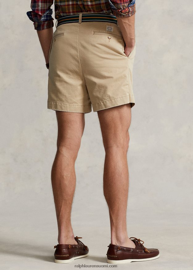 Ralph Lauren miehet cormac 5 tuuman rento istuvuus laskostettu lyhyt 0Z24ZR8445 rl khaki