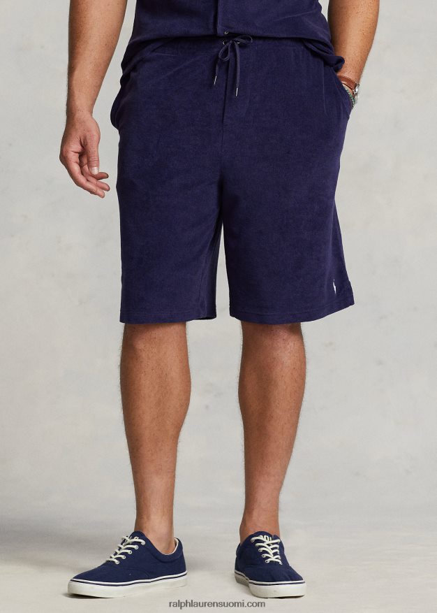 Ralph Lauren miehet frotee lyhyt kiristysnyöri 0Z24ZR1662 newportin laivasto