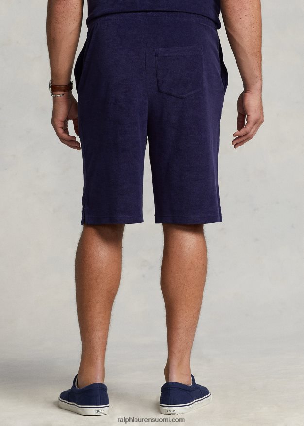 Ralph Lauren miehet frotee lyhyt kiristysnyöri 0Z24ZR1662 newportin laivasto