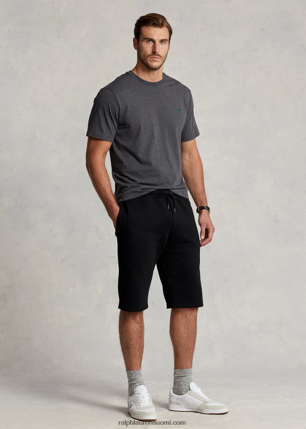 Ralph Lauren miehet kaksoisneulottu lyhyt 0Z24ZR1542 musta