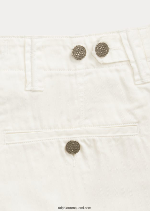 Ralph Lauren miehet kalanruototoimikas kenttä lyhyt 0Z24ZR1707 valkoinen