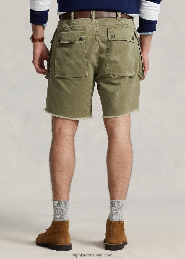 Ralph Lauren miehet lasti lyhyt 0Z24ZR1391 väsymyksen vihreä