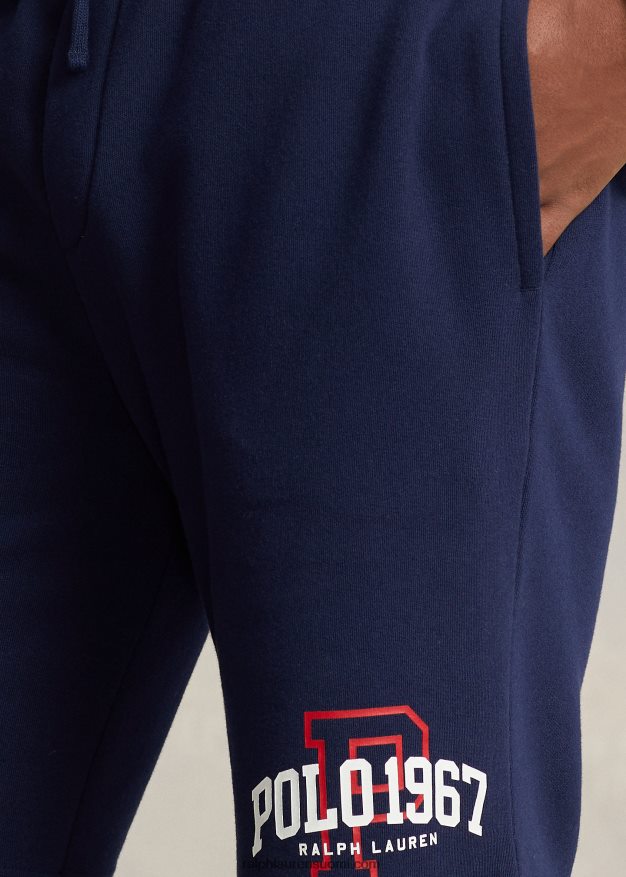 Ralph Lauren miehet logo fleece lyhyt 0Z24ZR1656 risteilylaivasto