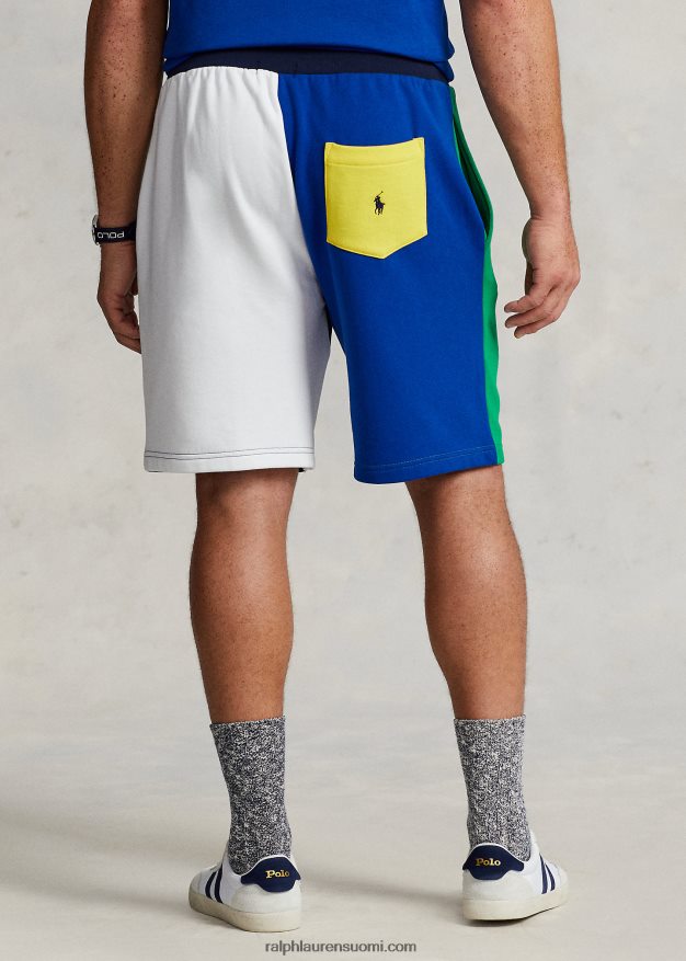 Ralph Lauren miehet logo värillinen fleece lyhyt 0Z24ZR1660 Cruise Navy Multi