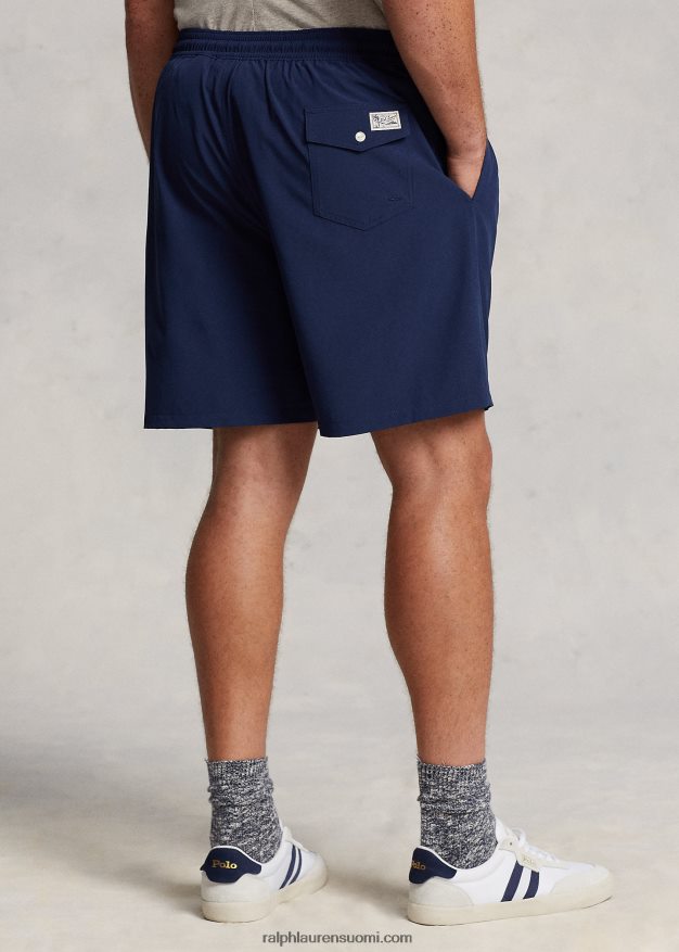 Ralph Lauren miehet matkustajan joustava uimahousu 0Z24ZR1419 newportin laivasto