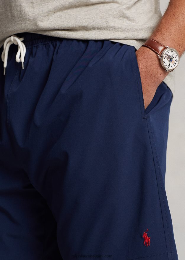 Ralph Lauren miehet matkustajan joustava uimahousu 0Z24ZR1419 newportin laivasto