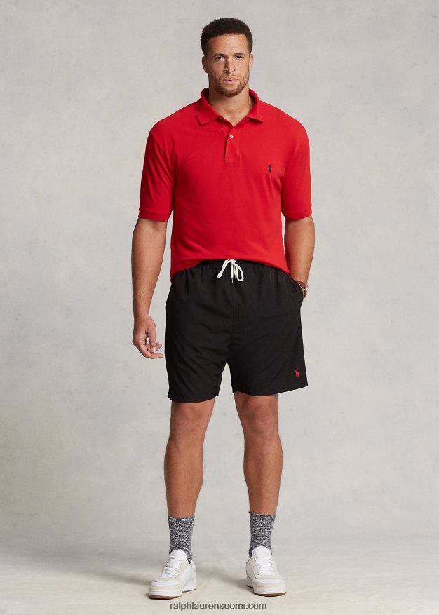 Ralph Lauren miehet matkustajan joustava uimahousu 0Z24ZR1420 musta