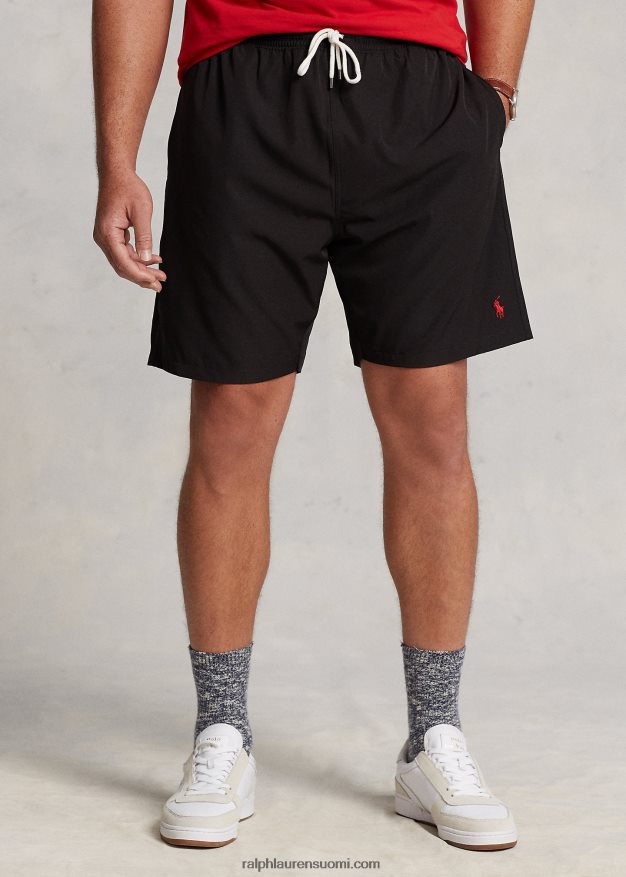 Ralph Lauren miehet matkustajan joustava uimahousu 0Z24ZR1420 musta