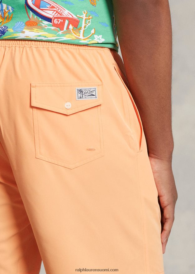 Ralph Lauren miehet matkustajan uimahousu 0Z24ZR1484 reilu oranssi