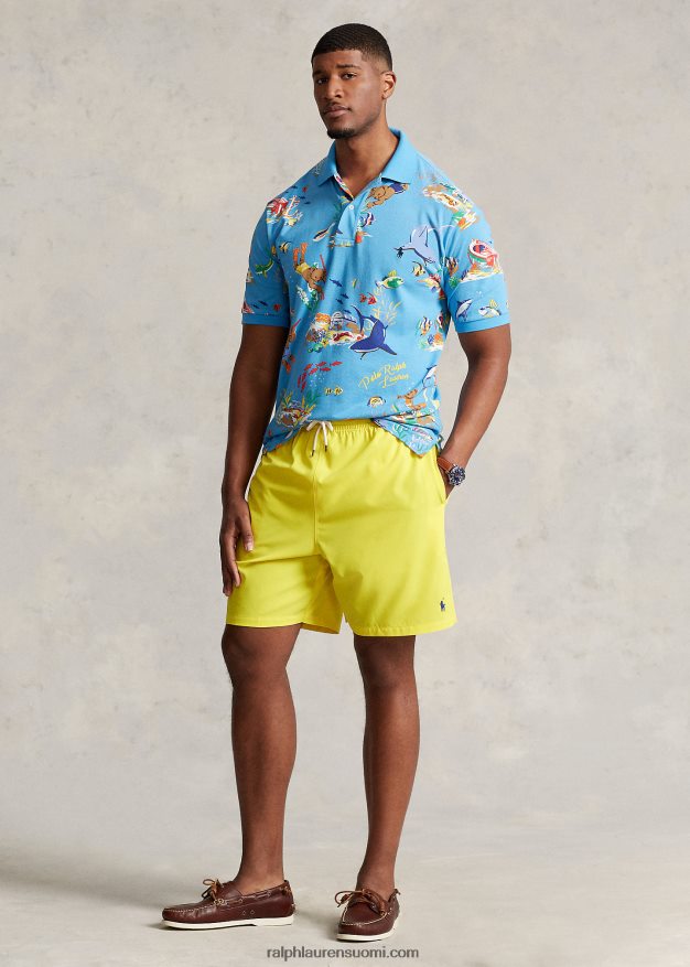 Ralph Lauren miehet matkustajan uimahousu 0Z24ZR1485 sitruunamurska