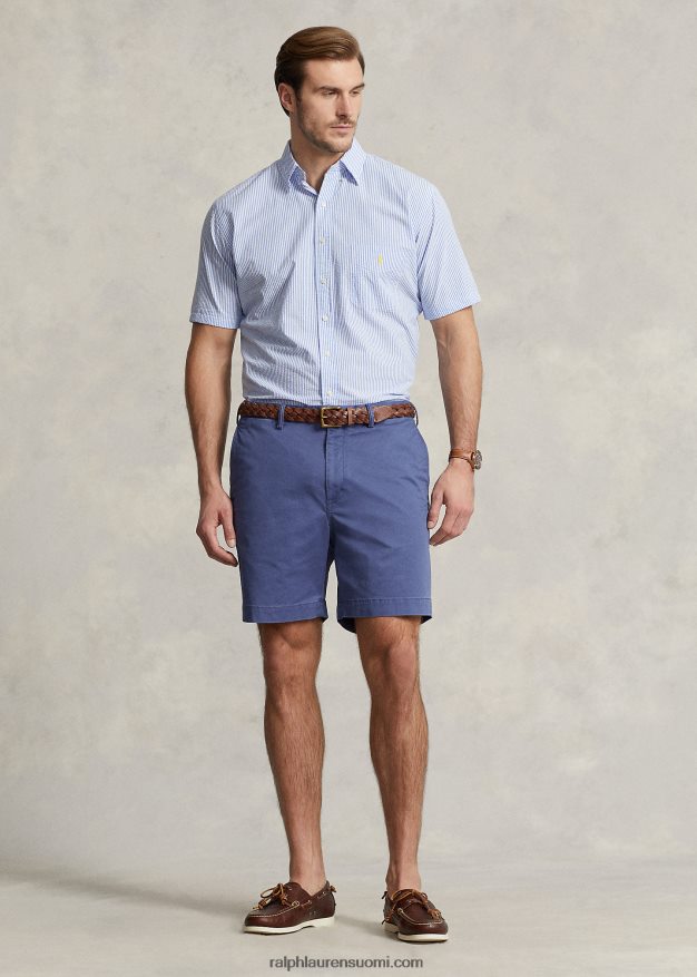 Ralph Lauren miehet venyttävä klassinen chino short 0Z24ZR1336 vaalea laivasto
