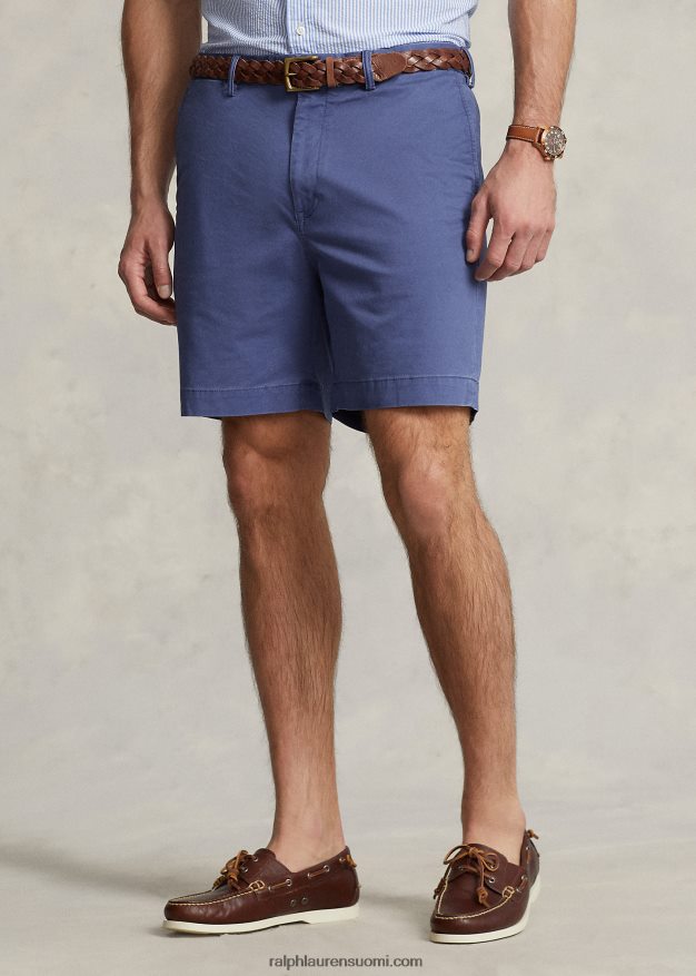 Ralph Lauren miehet venyttävä klassinen chino short 0Z24ZR1336 vaalea laivasto