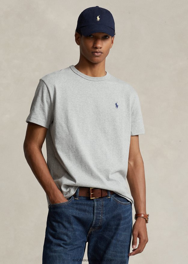 Ralph Lauren miehet Classic fit heavyweight jersey t-paita 0Z24ZR238 ja kanervan päällä