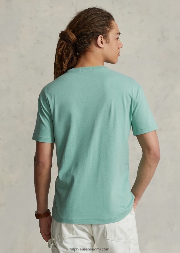 Ralph Lauren miehet Classic fit iso poni jersey t-paita 0Z24ZR349 essexin vihreä