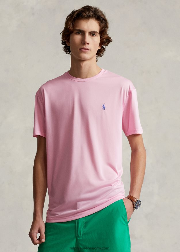 Ralph Lauren miehet Classic fit performance jersey-t-paita 0Z24ZR276 karmelin pinkki