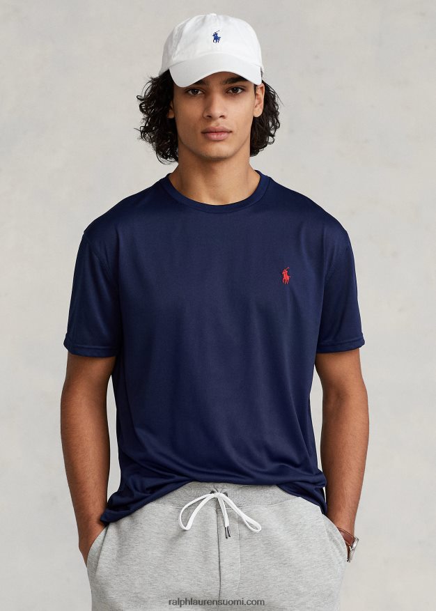 Ralph Lauren miehet Classic fit performance jersey-t-paita 0Z24ZR280 hienostunut laivasto