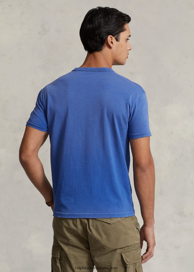 Ralph Lauren miehet Klassisen istuvuuden logoinen t-paita 0Z24ZR216 loistava safiiri